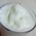 ne-ne's cooksnap of when they made ホエー使用♪ラッシーフロート♪.