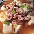 ゆかちゃん♡'s cooksnap of when they made 簡単・減塩♪ 豚肉の味しみ肉豆腐.