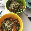 ポンちょい's cooksnap of when they made 鯛の漬け丼ーお茶漬けー.