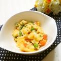 メルティローズ's cooksnap of when they made 電子レンジDE簡単☆彩り綺麗な炒り卵.