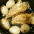 料理大好きボーイ's cooksnap of when they made ☆やわらか鳥の角煮～煮玉子添え～☆.