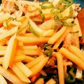 こしこさん's cooksnap of when they made シャキシャキジャガイモ、豚肉炒め♪.