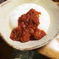 yuuuricha's cooksnap of when they made 梅♡キムしそ冷奴♡さっぱり〜美味し〜ぃ✧.