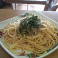 サーフブレイド's cooksnap of when they made 納豆明太子スパゲティ.