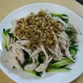 ちびむく's cooksnap of when they made 旦那さんの大好物！棒棒鶏バンバンジー♡.