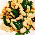 ★ままうえさま's cooksnap of when they made 鶏もも肉とピーマンの胡麻風味炒め.