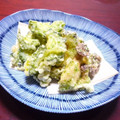 かこ☆かっちゃん's cooksnap of when they made ワタも丸ごと♡やみつきゴーヤのかき揚げ♡.