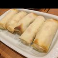 39poti's cooksnap of when they made 揚げない簡単♪ヘルシー海老プリ春巻き♪.