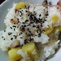 ナッツ627's cooksnap of when they made 簡単！あっさり さつまいもご飯.