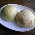 ☆こあ☆'s cooksnap of when they made ノンオイル☆バナナ豆乳メロンパン.