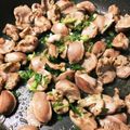 hotarukko's cooksnap of when they made 砂肝炒め.