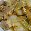 ゆいったろ's cooksnap of when they made 白菜と鶏肉の卵とじ.