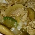 クックHQHW1B☆'s cooksnap of when they made ＊野菜たっぷり！豚こま肉でこってり豚丼＊.