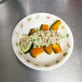 ちきakki's cooksnap of when they made かぼちゃのサラダ.