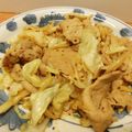 お魚キッチン's cooksnap of when they made 豚肉とキャベツの粒マスタード炒め☆.