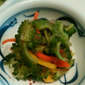 さくらスキップ's cooksnap of when they made ☆ゴーヤとパプリカの和え物 2種☆.
