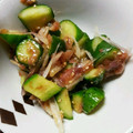 carry410's cooksnap of when they made きゅうりとみょうがの梅和え.