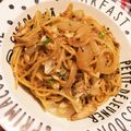 ゆきにゃん729's cooksnap of when they made 焼き魚de和風スパゲティ.