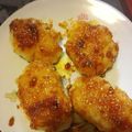 まきぺぺぺ's cooksnap of when they made フライパン de 胡麻香る五平餅.