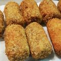 Kkdykr☆'s cooksnap of when they made 母の味ガッツリ食べたい牛肉ポテトコロッケ.