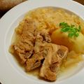 tabi_chan's cooksnap of when they made パンチェッタとザワークラウトの煮込み.