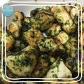 OohitomioO's cooksnap of when they made 鶏ささみバター焼き〜青海苔味10分おかず.