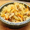ちべターリー's cooksnap of when they made ●大根・豚バラ炒め●　.