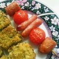 ジル子's cooksnap of when they made ✿ブロックベーコンとプチトマトの串焼き✿.