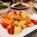 ちゃっきぃさん's cooksnap of when they made 屋台の揚げ↑↑じゃがバタ～（≧y≦＊）.
