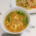 Ruri03's cooksnap of when they made えのきのかき玉味噌汁.