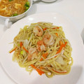 Ruri03's cooksnap of when they made ネギ塩レモンだれで、海鮮塩焼きそば.