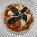 🎀お姫🎀's cooksnap of when they made ライスペーパーでピザ※小麦アレルギー対応.
