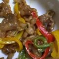★ふ～ちゃん★'s cooksnap of when they made 簡単❗パプリカのマヨ炒め豚肉.