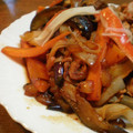 りんごあっぷる's cooksnap of when they made なすとにんじんの中華風かにかま炒め。.