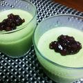 クックSEESE4☆'s cooksnap of when they made 生クリ不使用！お豆腐で☆抹茶パンナコッタ.