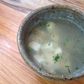 二角形's cooksnap of when they made 簡単！豆腐と明太子のスープ.