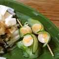 二角形's cooksnap of when they made お弁当に！チーカマきゅうり巻き.