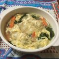 ゆにこーん☆'s cooksnap of when they made 餃子が余ったらコレ★簡単★餃子スープ.
