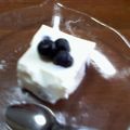 かれん523's cooksnap of when they made ブルーベリー☆ヨーグルトブラマンジェ.