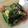 ワンダーふるふる's cooksnap of when they made 簡単！ダシダでピリ辛きゅうり.