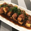 むー太朗's cooksnap of when they made ➏　肉巻豆腐の甘醤油焼き　➏.
