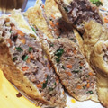 見習い主婦A's cooksnap of when they made 簡単！油揚げのひき肉&野菜詰め焼き。.