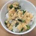 きらり流れ星's cooksnap of when they made にら玉炒め.