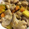 しゅう☆ママ's cooksnap of when they made 子供が喜ぶ鶏もも肉と薩摩芋とかぼちゃ炒め.