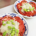 asamimimi's cooksnap of when they made 枝豆おろし冷やしトマト.