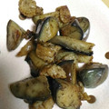 クックANLLO1☆'s cooksnap of when they made 茄子と鶏皮の炒め物.