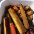まりもひよこ's cooksnap of when they made さつまいもとにんじんのバターきんぴら.
