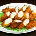 ★あきすけ★'s cooksnap of when they made 節約満腹！ササミチーズの大葉はさみ揚げ☆.