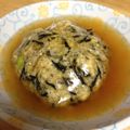 bechi＊'s cooksnap of when they made レンジで簡単♪豆腐しんじょの海苔あん.