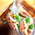 チィッチ's cooksnap of when they made うなぎとうま辛胡瓜の生春巻き.